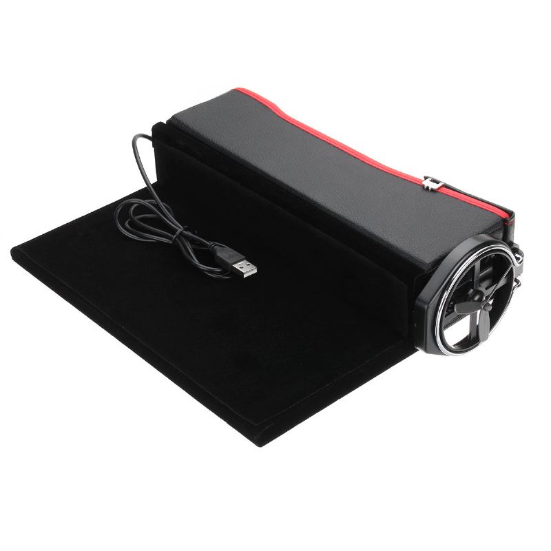 Usb Charger Car Right Side Seat Crevice Storage Box Gap Filler Organizer Catcher Box Ποτηροθήκη