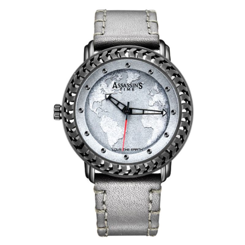 Ανδρικό Ρολόι Χειρός Unisex Casual Από Γνήσιο Δέρμα Με Quartz Movement Αδιάβροχο Από Κράμα Εισαγωγής Ιαπωνίας Καρπού