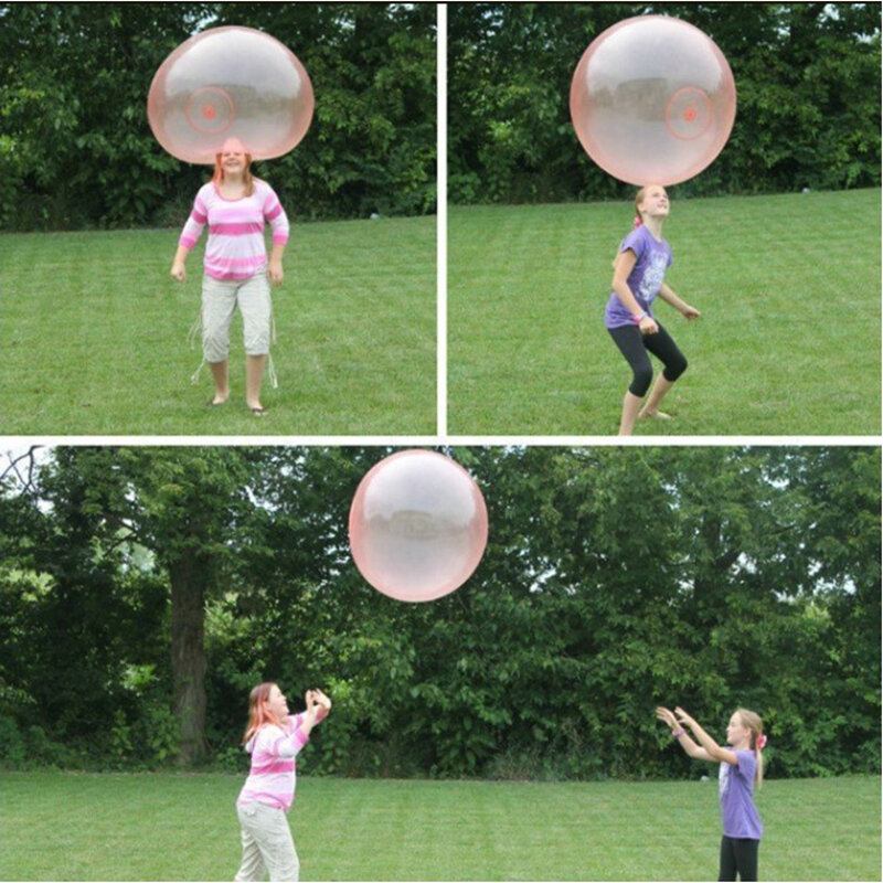 Bubble Ball Balloon Funny Toy Balls Kid Transparent Bounc Στρογγυλά Μπαλόνια Για Διακοσμήσεις Για Παιδικές Υπαίθριες Δραστηριότητες