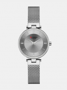 Curren 9031 Ultra Thin Dial Case Κομψή Σχεδίαση Γυναικείο Ρολόι Full Steel Quartz