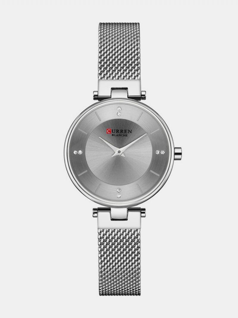 Curren 9031 Ultra Thin Dial Case Κομψή Σχεδίαση Γυναικείο Ρολόι Full Steel Quartz