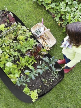 Garden Plant Bed 4/8-hole Rectangular Planting Container Bag Planter Potted