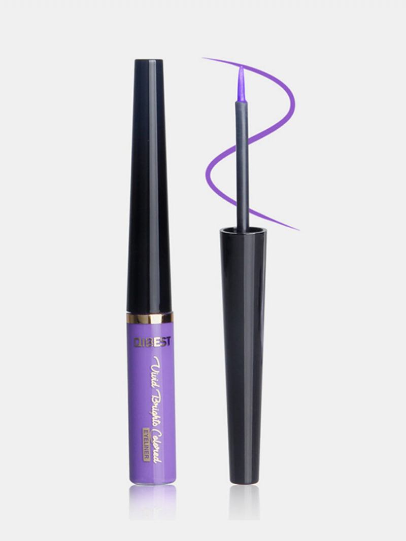 Matte Liquid Eyeliner Quick Dry Αδιάβροχο Eye Liner Μολύβι Καφέ Μωβ Χρώμα Καλλυντικό Εργαλείο Μακιγιάζ