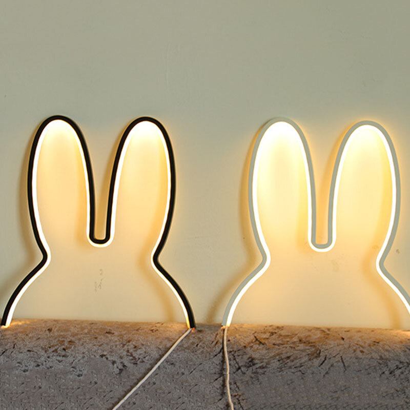 Παιδική Διακόσμηση Ins Nordic Style Creative Led Lamp Rabbit Night Light