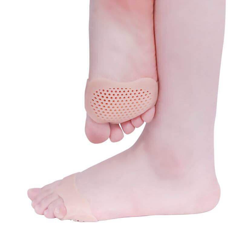 Silica Gel Honeycomb Forefoot Pads Half Yard Insole Pain Relief Foot Care Tools