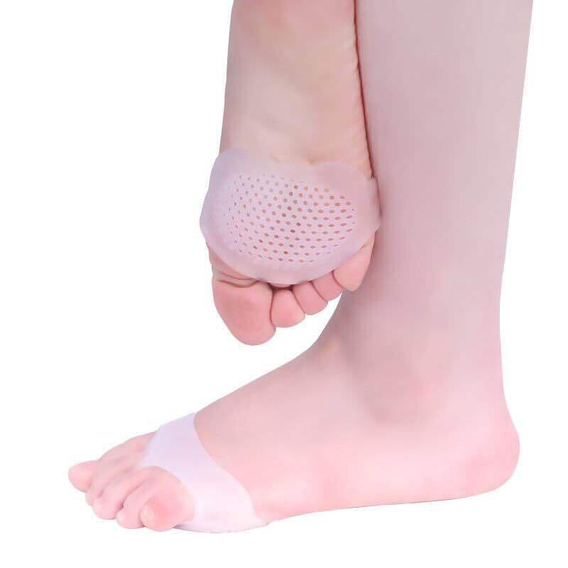 Silica Gel Honeycomb Forefoot Pads Half Yard Insole Pain Relief Foot Care Tools