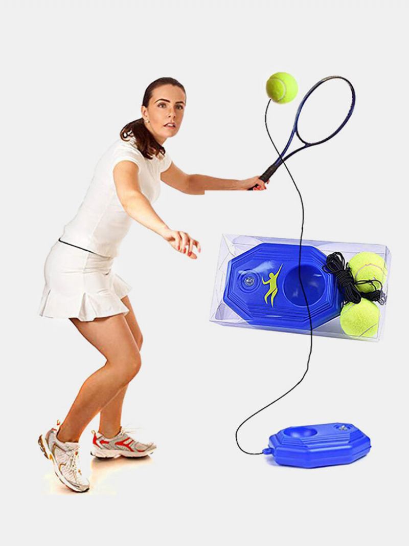 Tennis Trainer Self-study Training Tool Rebound Ball Baseboard Sparring