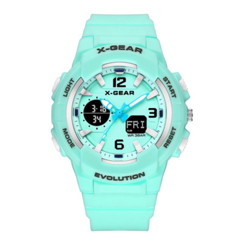 X-gear Fashion Sports Outdoor Luminous Ρολόι Πολυλειτουργικό Δημοφιλές Ηλεκτρονικό Αδιάβροχο Κολύμβησης