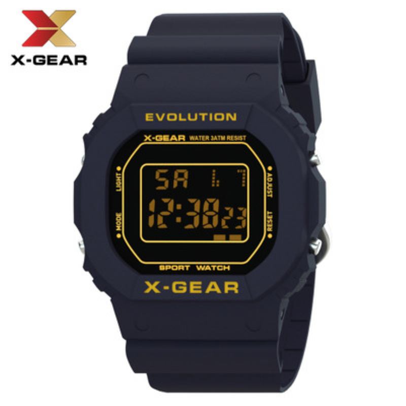 X-gear Outdoor Sports Watch Κομψό Ψηφιακό Ηλεκτρονικό Ρολόι Με 3atm Professional Waterproof Moq 20pcs