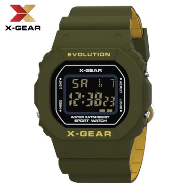 X-gear Outdoor Sports Watch Κομψό Ψηφιακό Ηλεκτρονικό Ρολόι Με 3atm Professional Waterproof Moq 20pcs