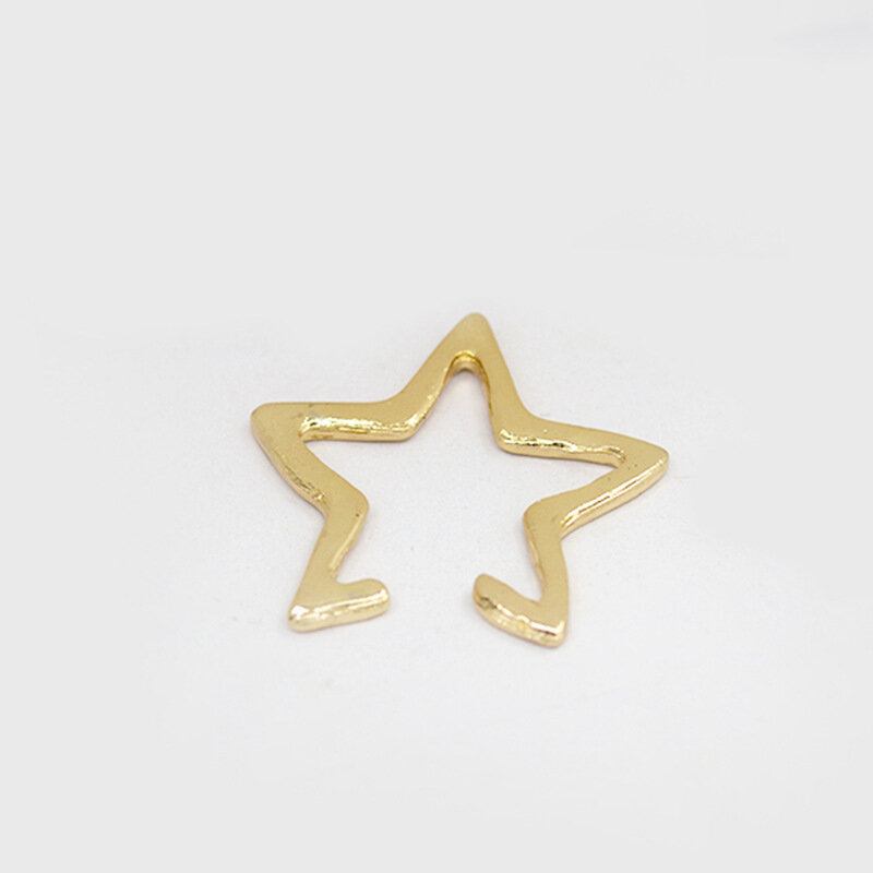 Γυναικεία Σκουλαρίκια Punk Hollow Star No Piercing Ear Clip Για Κοσμήματα Κοστούμια Κοριτσιού