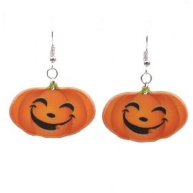 Halloween Pumpkin Earrings Ghost Festival Owl With Propitious Implied Meaning Studs