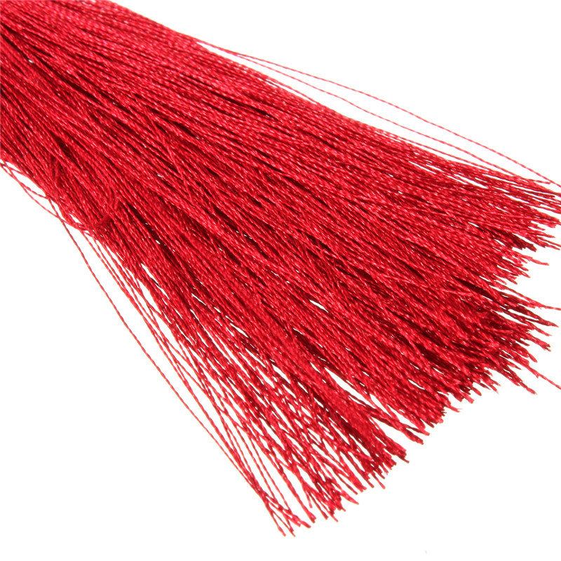 Μακριά Σκουλαρίκια Bohemian Floss Silk Tassel