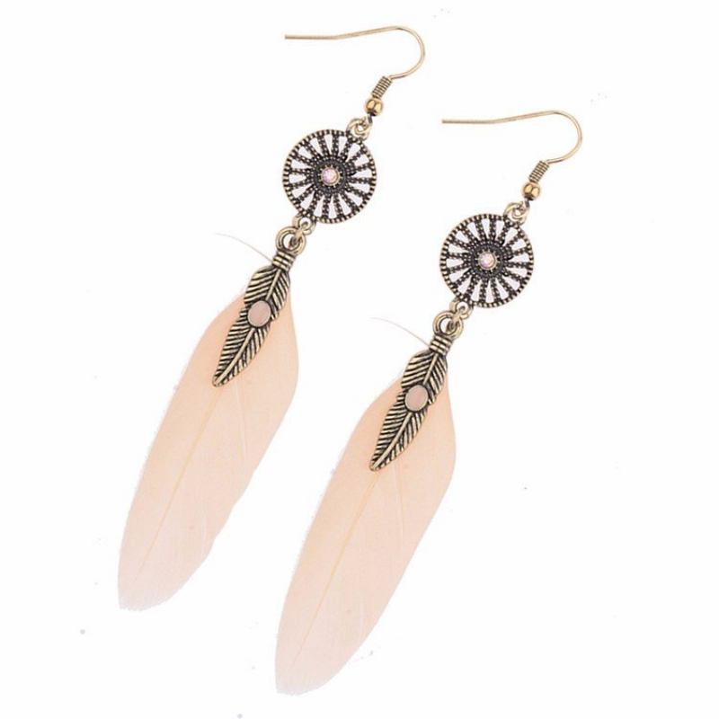 Σκουλαρίκια Bohemian Tassel Earring Κράμα Μακριά Για Γυναίκες Δώρο