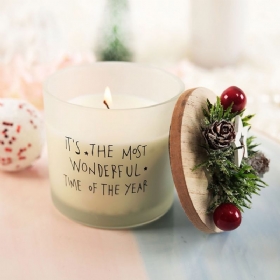 Αρωματικά Κεριά Χωρίς Καπνό Άρωμα Χριστουγεννιάτικη Διακόσμηση Safety Αιθέριο Έλαιο Κερί Σόγιας Δώρο Αρωματικό