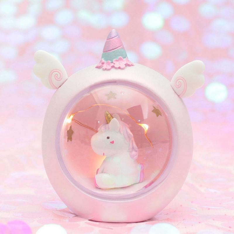 Creative Cute Unicorn Furnishings Διακόσμηση Σπιτιού Με Ανθεκτικό Κέλυφος Ρητίνης Πρωτοχρονιάτικο Δώρο Γενεθλίων Για Φίλους Κυρίες