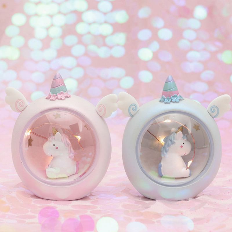 Creative Cute Unicorn Furnishings Διακόσμηση Σπιτιού Με Ανθεκτικό Κέλυφος Ρητίνης Πρωτοχρονιάτικο Δώρο Γενεθλίων Για Φίλους Κυρίες