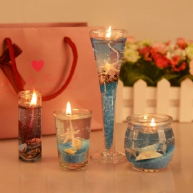 Ρομαντικό Άρωμα Αρωματικά Κεριά Σετ Θαλάσσιος Οργανισμός Διακόσμηση Για Την Ημέρα Του Αγίου Βαλεντίνου Weeding Δώρο Γενεθλίων Jelly Candle Κοστούμι