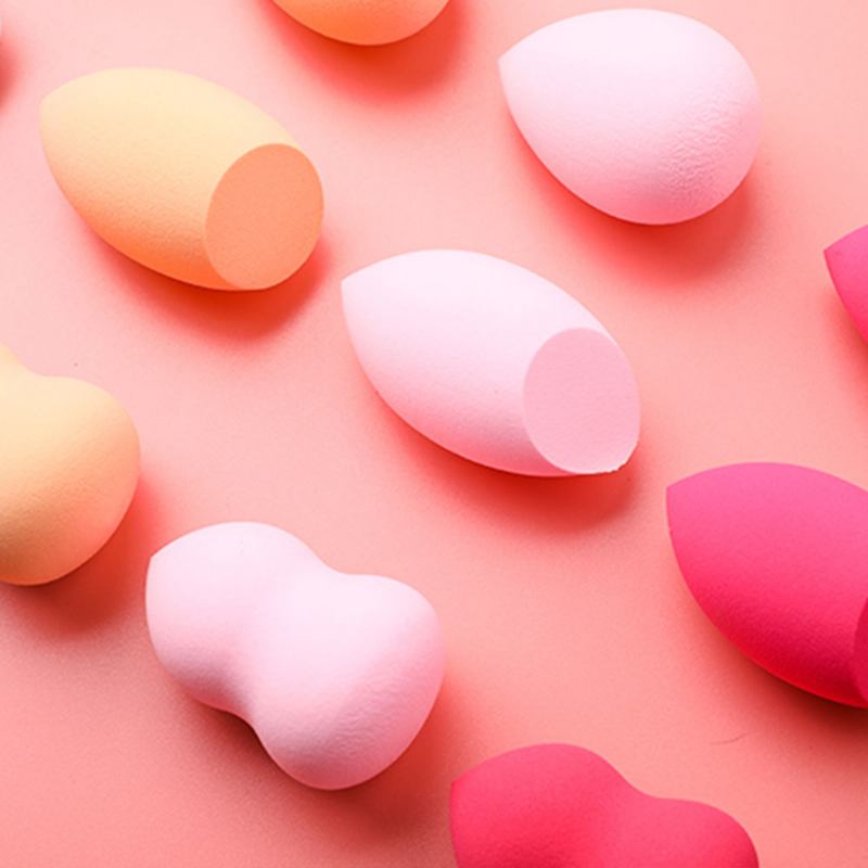 Σφουγγάρι Πούδρας Για Μακιγιάζ Dry Wet Beauty Blender Με Σχήμα Σταγόνας Puff Gourd Powder