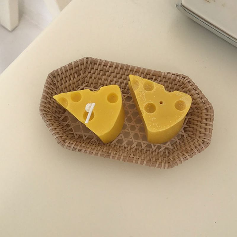 Χειροποίητα Αρωματικά Κεριά Creative Cheese Shaped Bluebell Άρωμα Διακόσμηση Κρεβατοκάμαρας Σπιτιού Σαλόνι Κερί