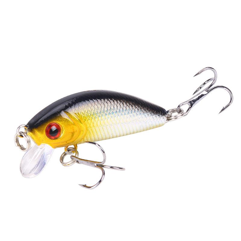 8 Τεμ Minnow Fishing Lure 50mm4.2g Topwater Hard Bait Wobbler Jig Crankbait Κυπρίνος Ριγέ Μπάσο Pesca Είδη Ψαρέματος Swimbait