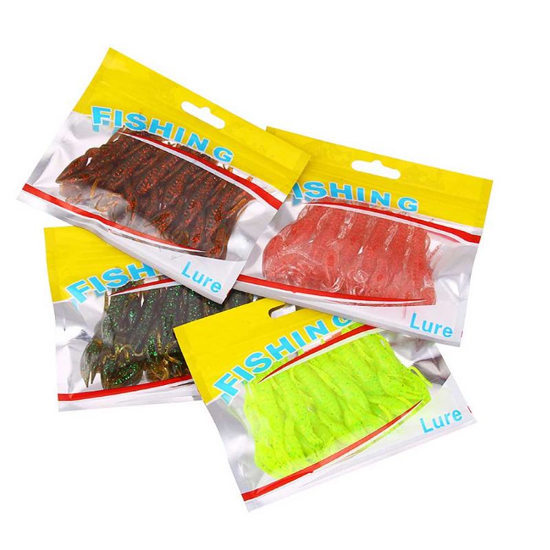 Silicone Shrimp Fishing Lures Silica Gel Artificial Lure Soft Crawfish Bait