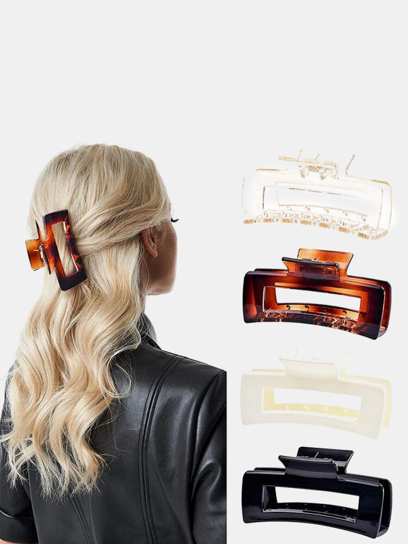 4/6 Τμχ Fashion Casual Hair Clips Αξεσουάρ Μαλλιών