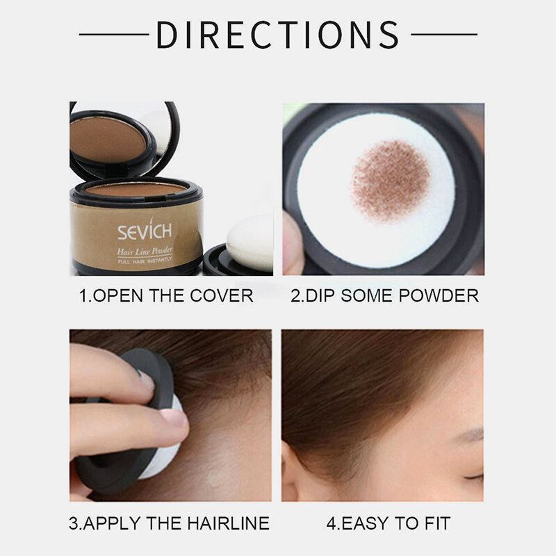 8 Colors Hair Shadow Powder Σειρά Μαλλιών Τροποποιημένη Repair Makeup Beauty Natural Concealer