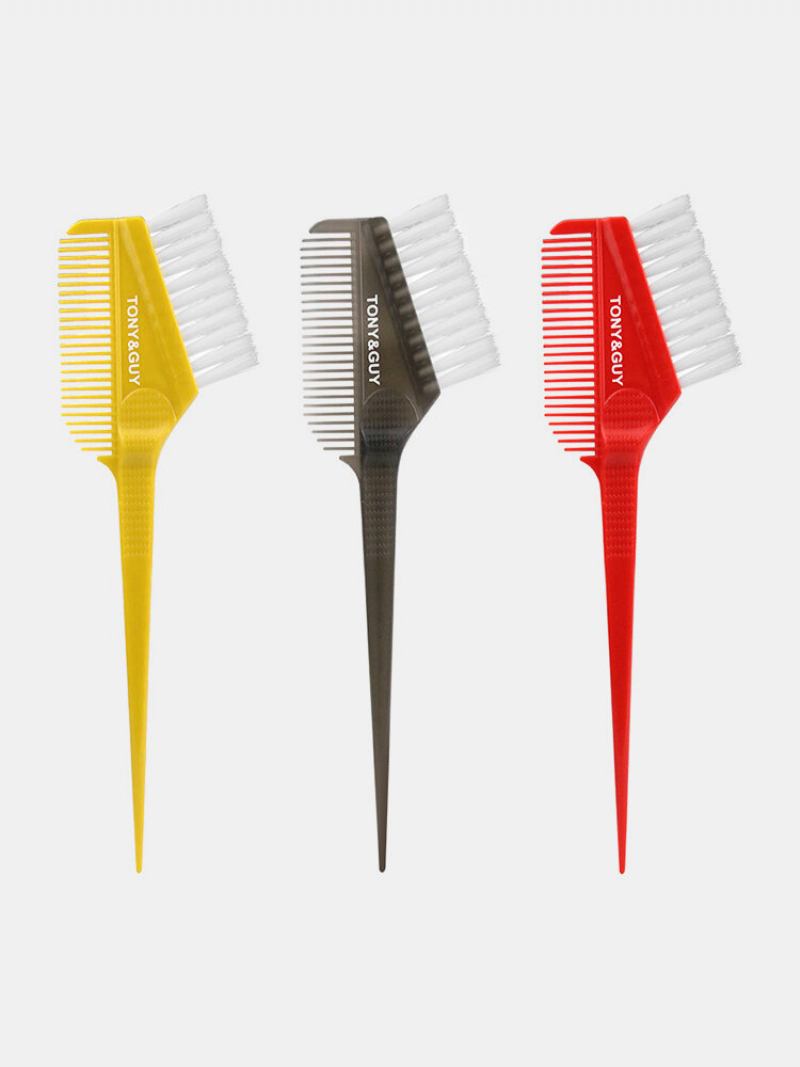 Εργαλεία Κομμωτηρίου Due Hair Comb Dual Use Salon Barber Dye Brush