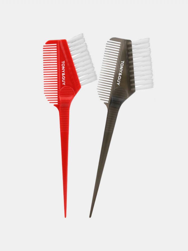 Εργαλεία Κομμωτηρίου Due Hair Comb Dual Use Salon Barber Dye Brush