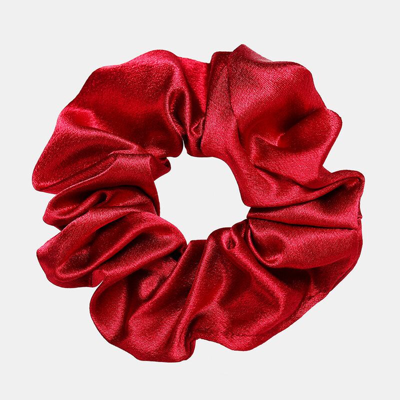 Hair Scrunchies Velvet Scrunchie Ελαστικές Σατέν Κορδέλες Μαλλιών Ακανόνιστες Leopard Ponytail Ties Σχοινί