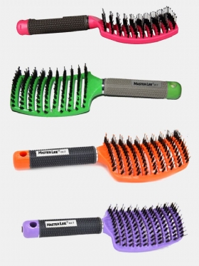 Μασάζ Τριχωτού Της Κεφαλής Χτένα Wet Curly Detangle Hair Arc Comb Σαλόνι Κομμωτηρίου Εργαλεία Styling