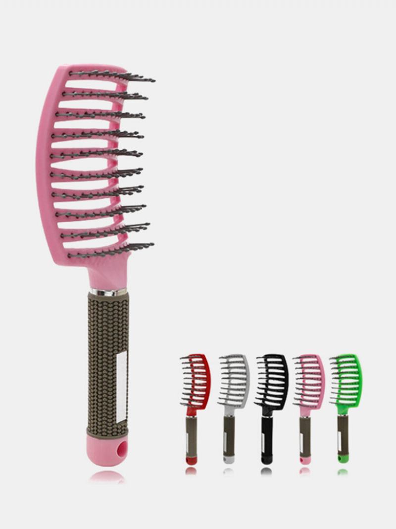 Μασάζ Τριχωτού Της Κεφαλής Χτένα Wet Curly Detangle Hair Arc Comb Σαλόνι Κομμωτηρίου Εργαλεία Styling