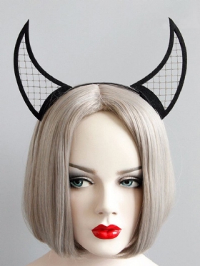 Νέα Fashion Headband Cosplay Black Evil Horn Party Αξεσουάρ