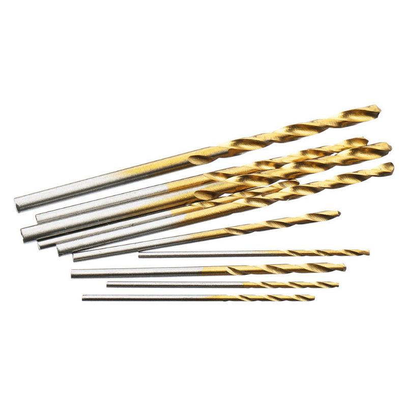 60 Τμχ 1/1.5/2/2.5/3/3.5 Χιλιοστά Hss Titanium Coated Twist Drill Bit Tools