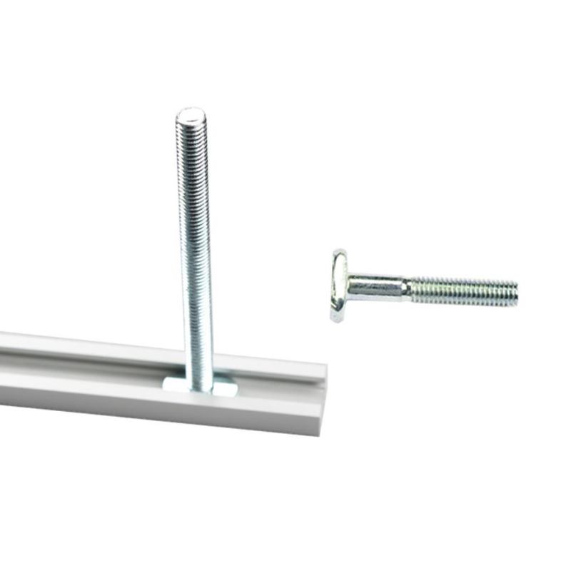 Drillpro 300-1220mm T-track T-slot Miter Track Jig T Screw 19x9.5mm Για Επιτραπέζιο Πριόνι Εργαλείο Επεξεργασίας Ξύλου