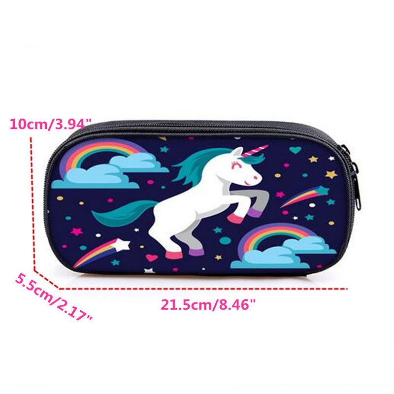 Μολυβοθήκη Unicorn Pen Box Μεγάλης Χωρητικότητας Στυλό Τσάντα Καλλυντικών