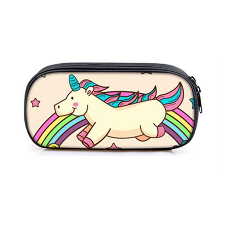 Μολυβοθήκη Unicorn Pen Box Μεγάλης Χωρητικότητας Στυλό Τσάντα Καλλυντικών