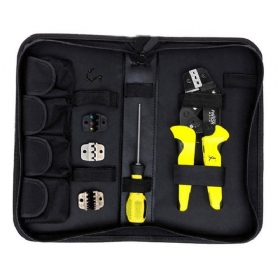 Paron® Jx-d4 Multifunctional Ratchet Crimping Tool 26-10 Awg Terminals Pliers Kit