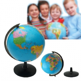 World Globe Atlas Map With Stand For Kids Education Διακόσμηση Σπιτιού Σχολικά Είδη Γραφείου