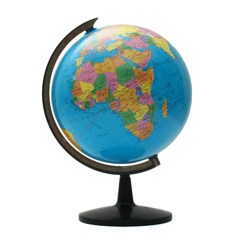 World Globe Atlas Map With Stand For Kids Education Διακόσμηση Σπιτιού Σχολικά Είδη Γραφείου