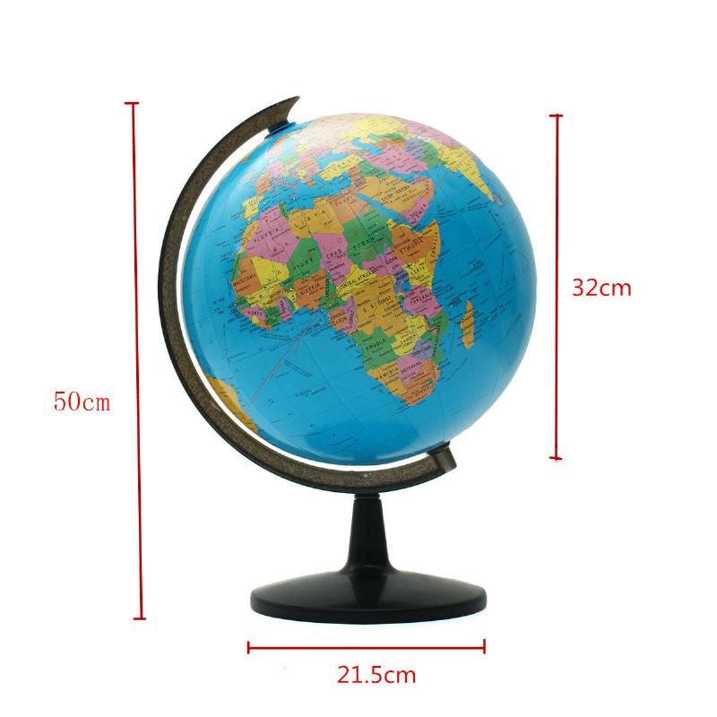 World Globe Atlas Map With Stand For Kids Education Διακόσμηση Σπιτιού Σχολικά Είδη Γραφείου