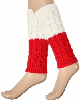 Γυναικείες Knitted Thigh Leg Warmers Socks Κοντές Κάλτσες Για Μπότες Χειμώνα