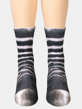 Unisex Κάλτσες Με Στάμπα Για Ενήλικες Με Ζώων Με Σωλήνες 3d Εκτύπωσης Για Ποδιές