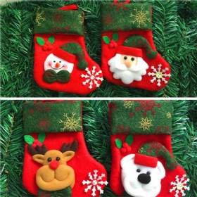 Χριστουγεννιάτικη Διακόσμηση Κάλτσες Χιονάνθρωπος Χριστουγεννιάτικα Δώρα Ηλικιωμένοι Αρκούδα Ελάφια Για Χριστουγεννιάτικο Δέντρο