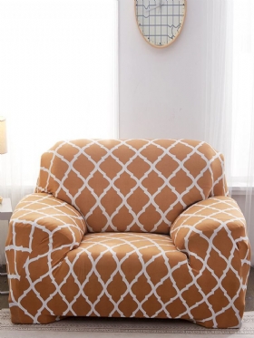 1/2/3/4 Θέσιο Ελαστικό Κάλυμμα Καναπέ Slipcover Settee Stretch Floral Προστατευτικό Καλύμματα Καρέκλας