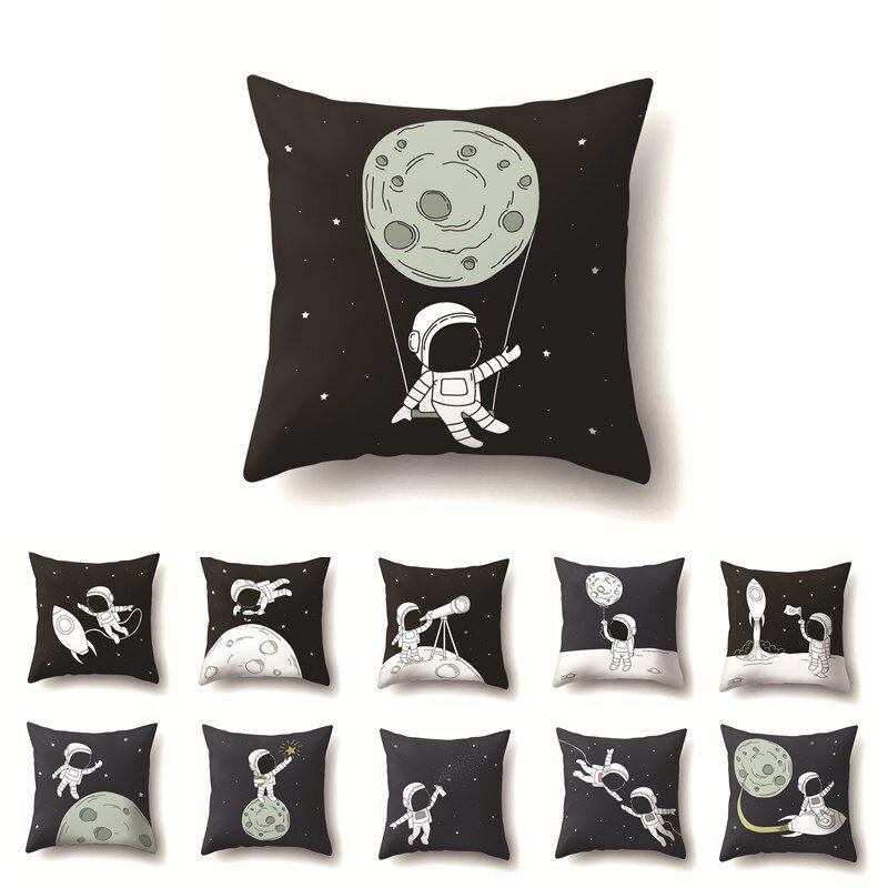 1pc Astronaut Creative Pillow Case Μαξιλαροθήκες Καλύμματα Μαξιλαριού Κάλυμμα Καναπέ