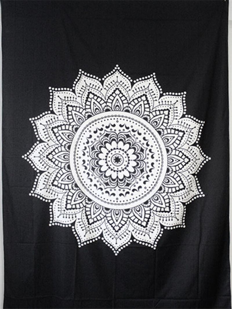 210x148cm Μποέμικο Κάλυμμα Κρεβατιού Indian Ethnic Mandala Κρεμαστό Επίτοιχο Ταπετσαρία Hippie Διακόσμηση Κοιτώνα