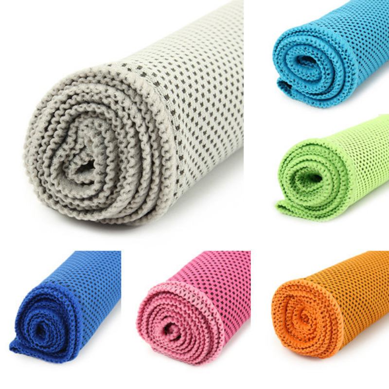 30x100cm Microfiber Super Absorbent Καλοκαιρινή Κρύα Πετσέτα Αθλητική Παραλία Πεζοπορία Ταξίδι Ψύξη Νιπτήρα