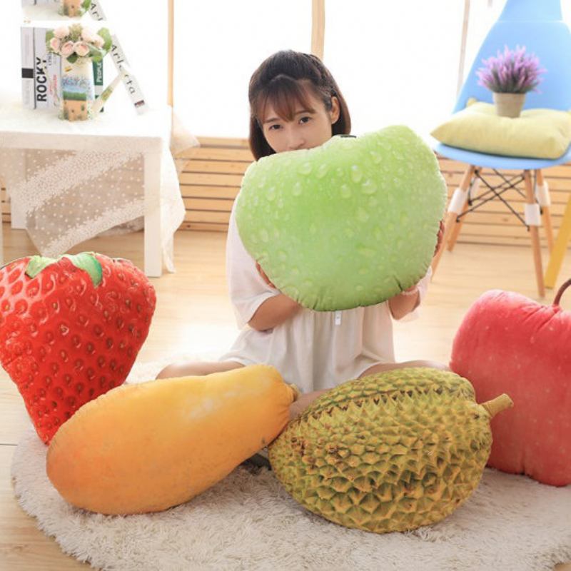 3d Simulation Fruit Pillow Διακοσμητικό Μαξιλάρι Ριχτάρι Με Εσωτερική Διακόσμηση Σπιτιού Emulationa